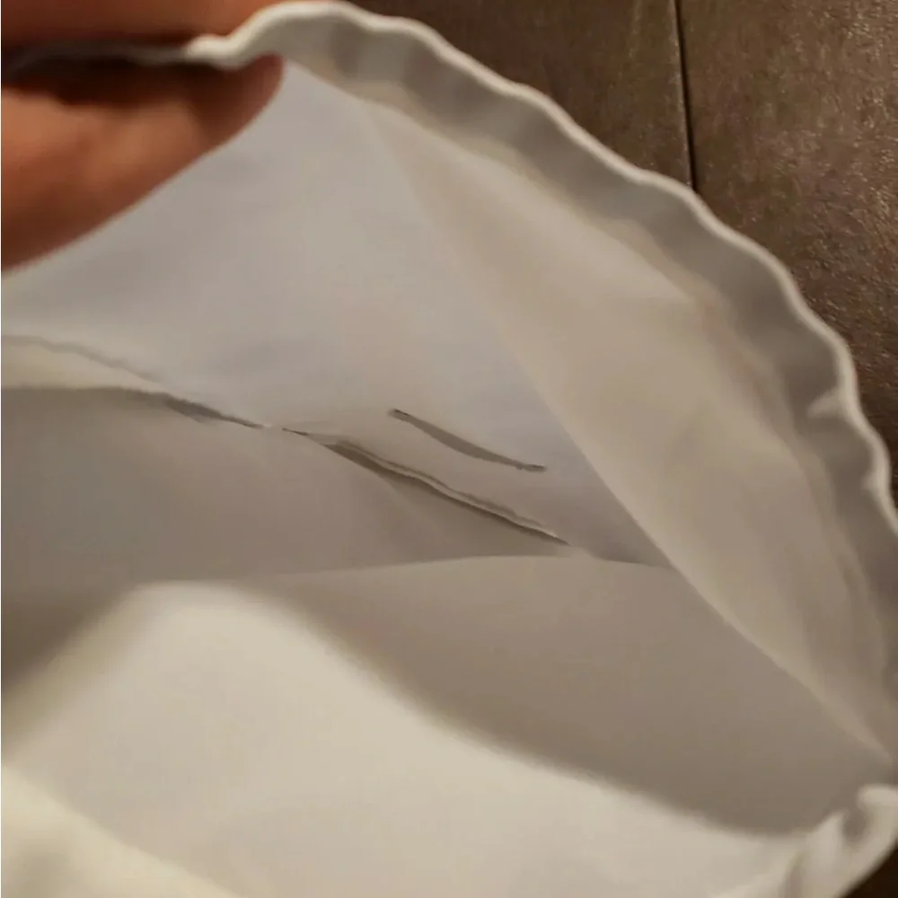 Gucci White Drawstring Dust Bag 17.5